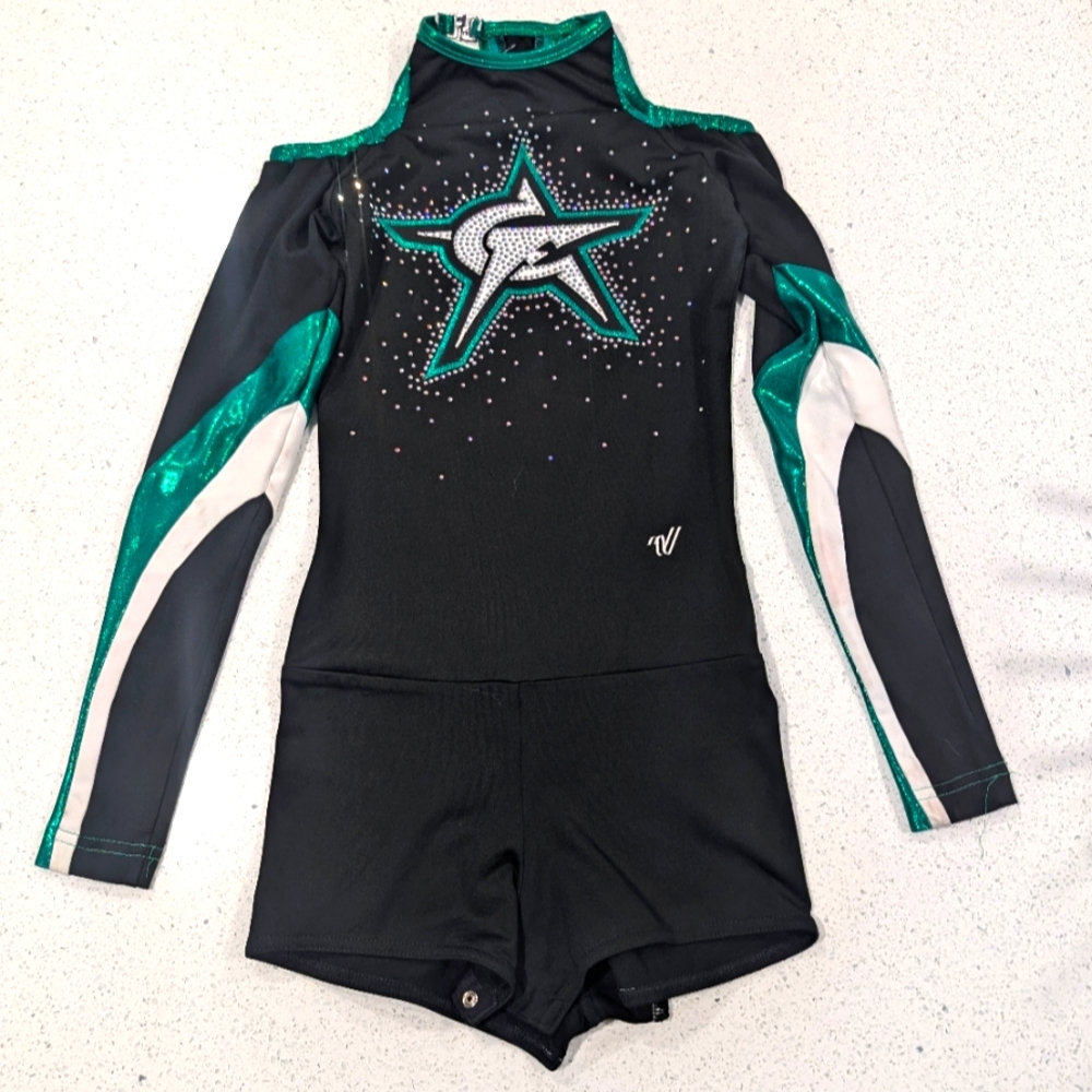 REAL ALLSTAR Cheer Uniform Cheerleading CHEERFORCE All Star Elite Youth Small R